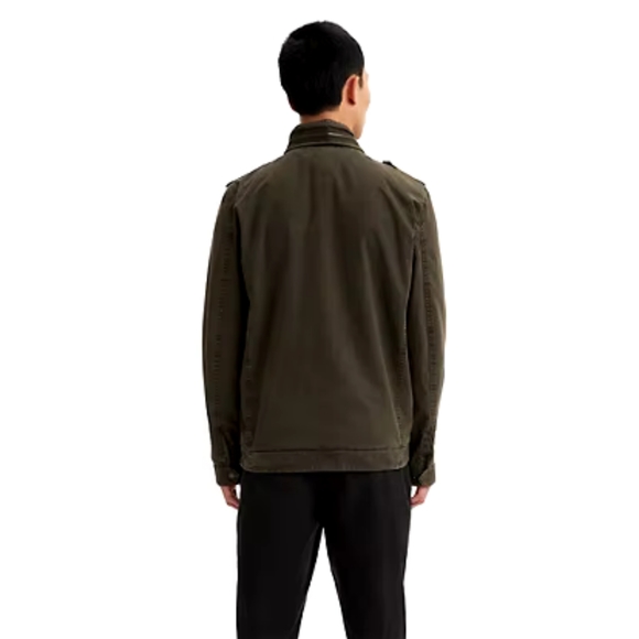 Levi's Olive-green Cotton Military Jacket - Picture 2 of 4